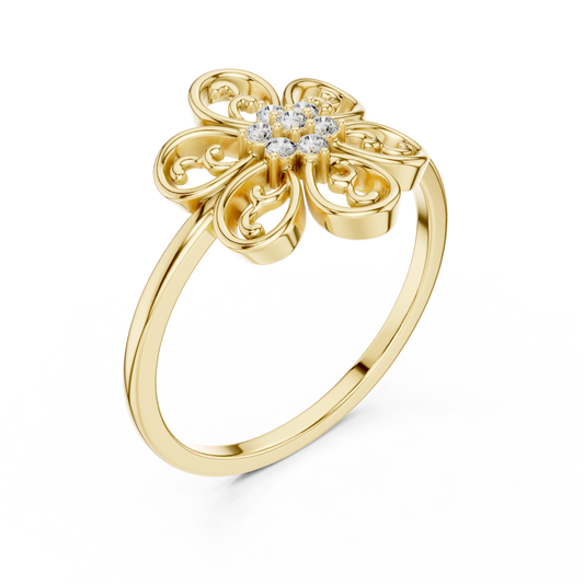 Ornate Bloom Ring (RNG 0984)